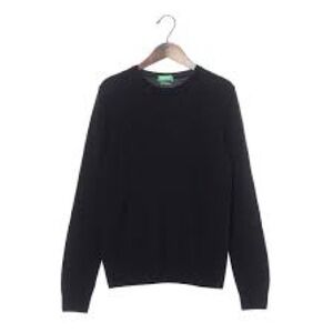 United Colors Of Benetton Black Kids Cashmere Sweater